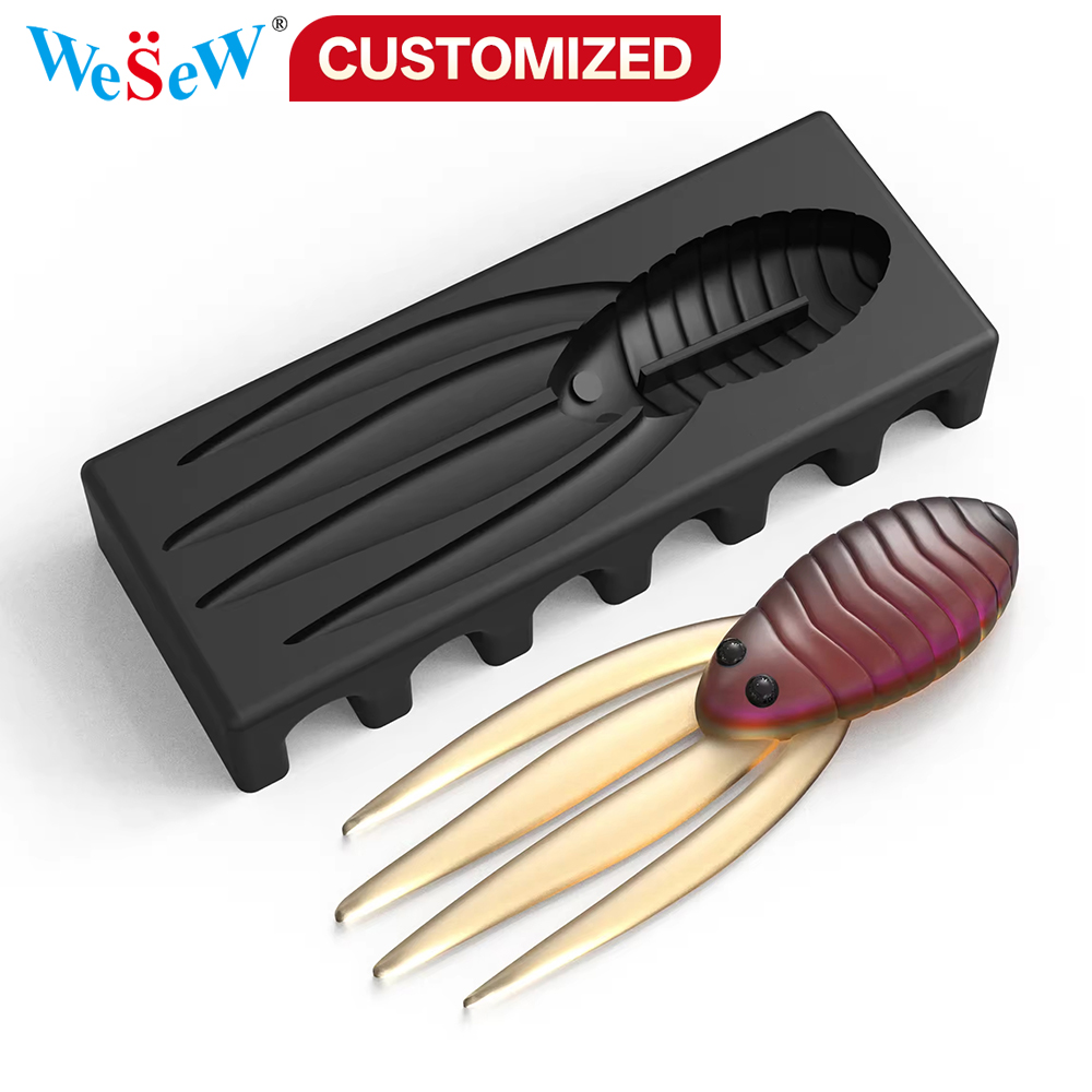 Fishing Lure Soft Plastic - Stampo in alluminio personalizzato 39/5000 per