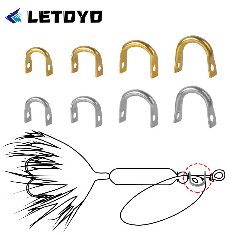 LETOYO 100 pz Cerotti Piegato  - Fishing Lure Spinner recensione e prezzo