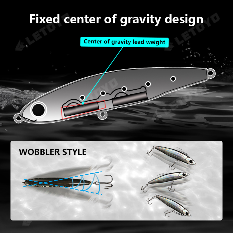 LETOYO Affondamento Matita 17g - Fishing Lure Topwater recensione e prezzo