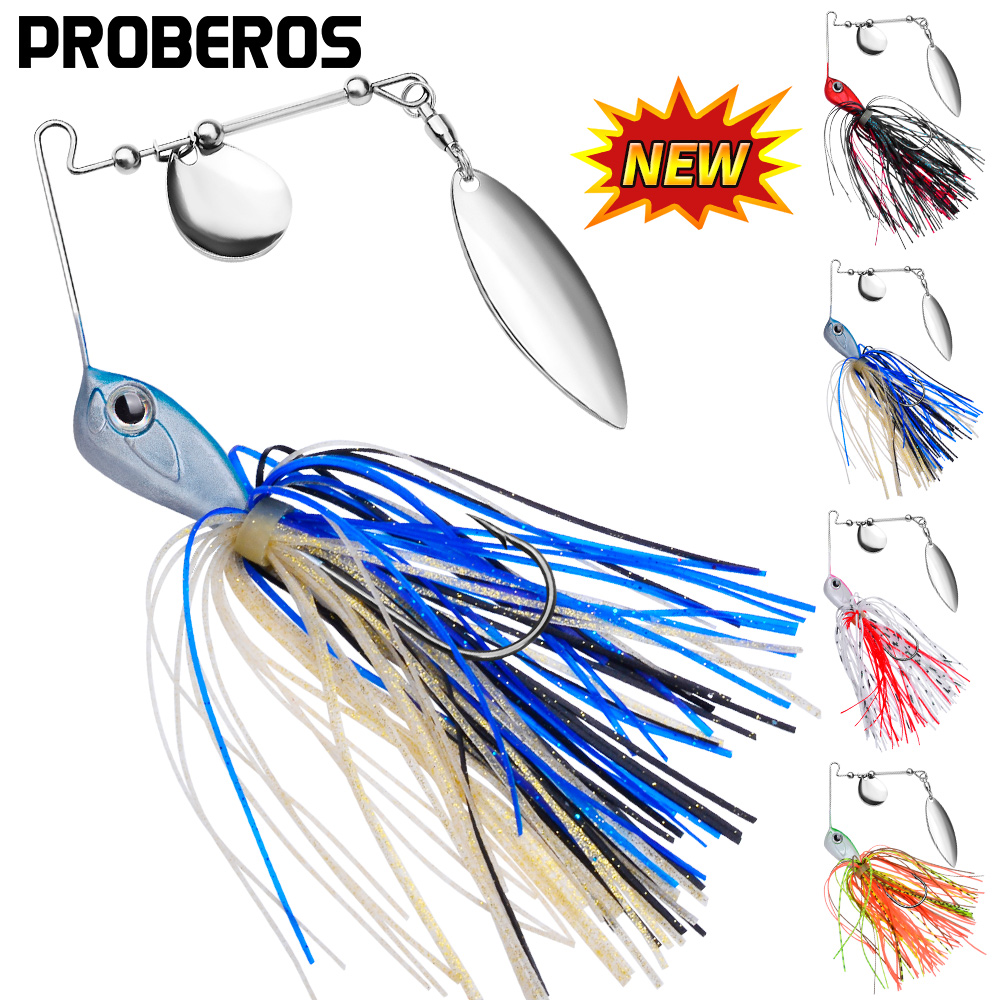 Proberos 10/14g Spinnerbait, C - Fishing Lure Blade Bait recensione e prezzo