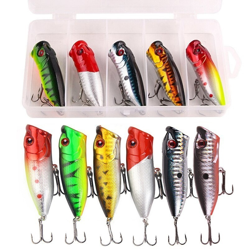 6 pezzi 6 colori (sacchetto op - Fishing Lure Topwater recensione e prezzo