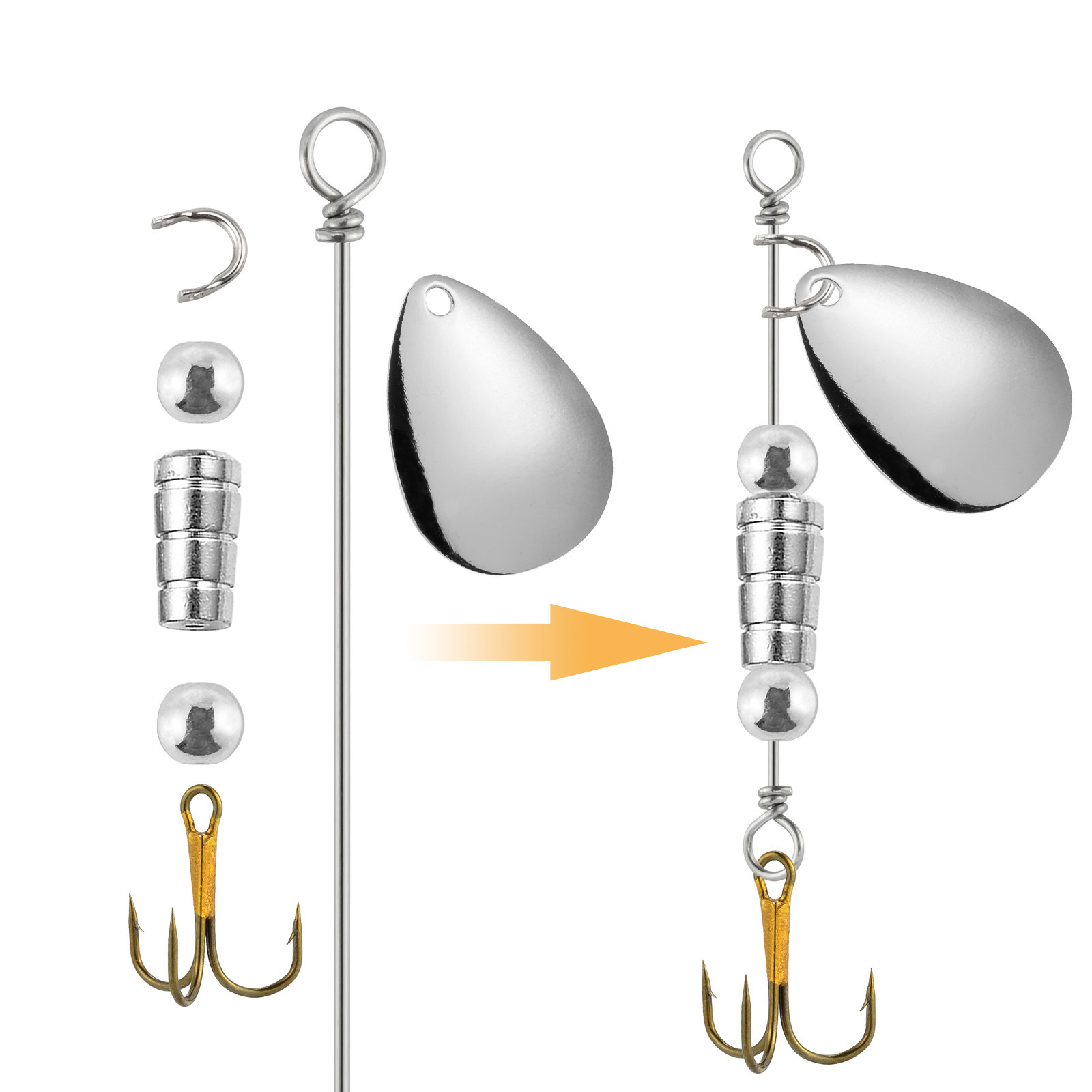 90 Pezzi di Filo per Spinnerba - Fishing Lure Spinner recensione e prezzo
